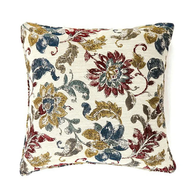 Benzara Florra Contemporary Pillow, Multicolor, Set of 2, Large