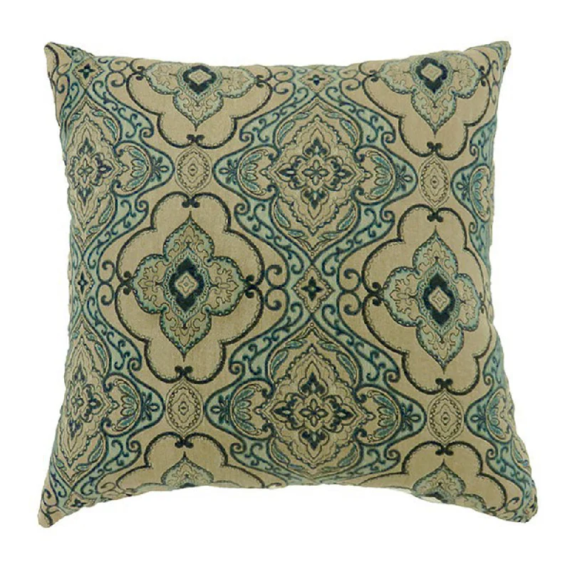 Benzara LEA Contemporary Small Pillow with Fabric, Set of 2