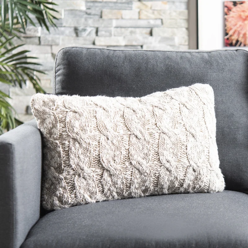 Safavieh Chunky Knit Pillow