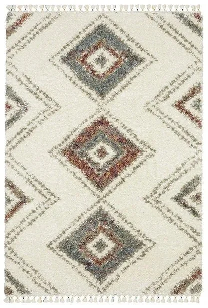 Axis AX07A Ivory/Multi Rug