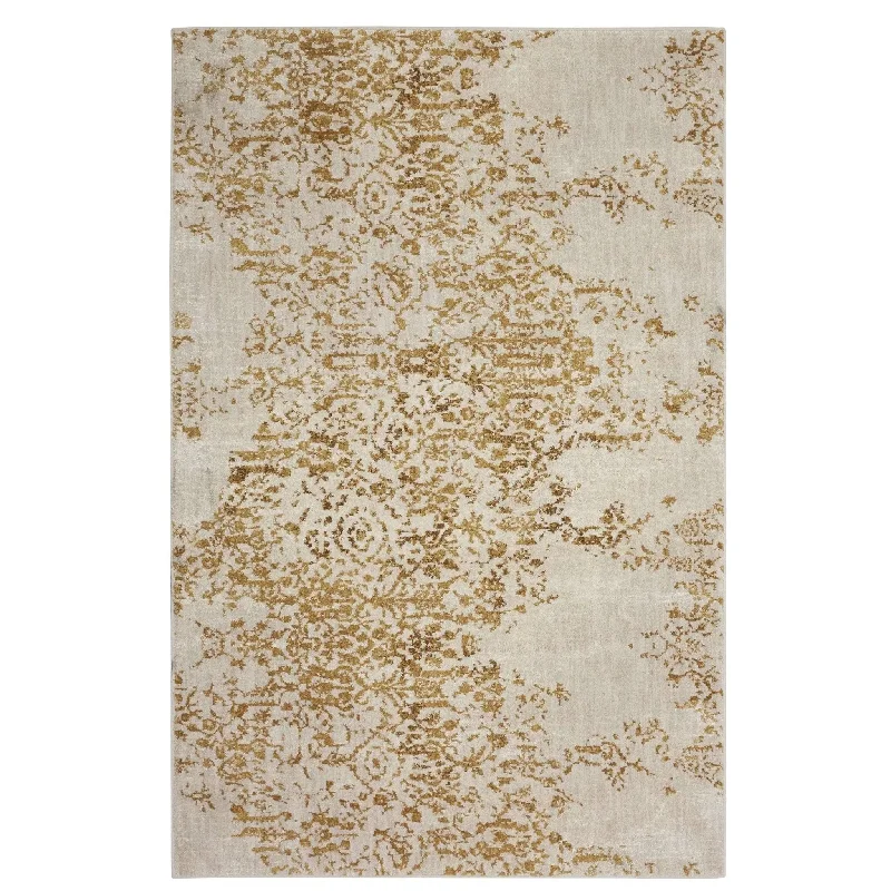 Cosmopolitan Nirvana Brushed Gold by Virginia Langley 90953 20047 Rug