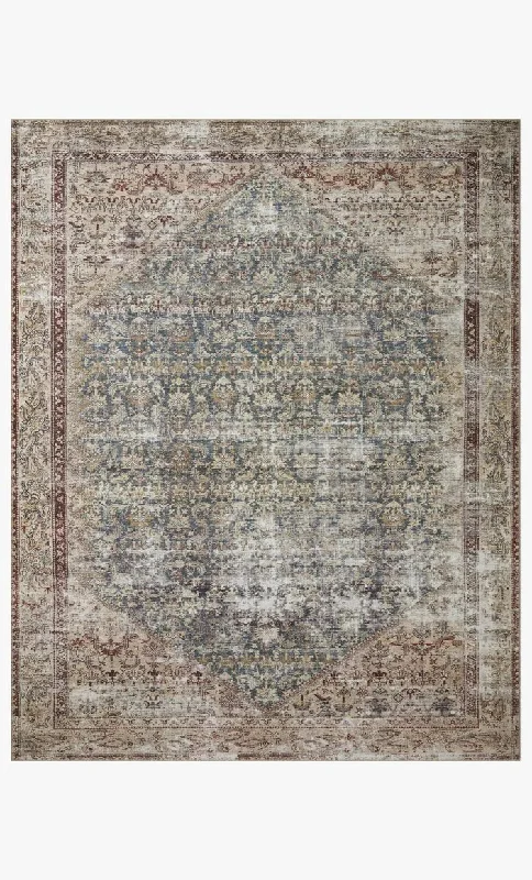 Georgie GER-04 Teal/Antique Rug