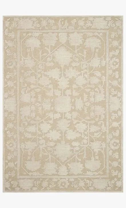 Gloria GLO-01 Natural/Ivory Rug