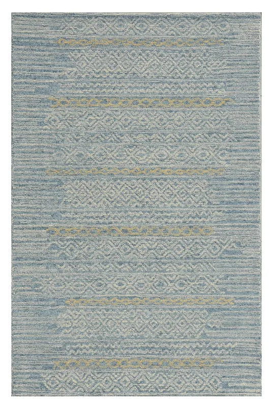 Hudson 2466 Blue Boho Rug