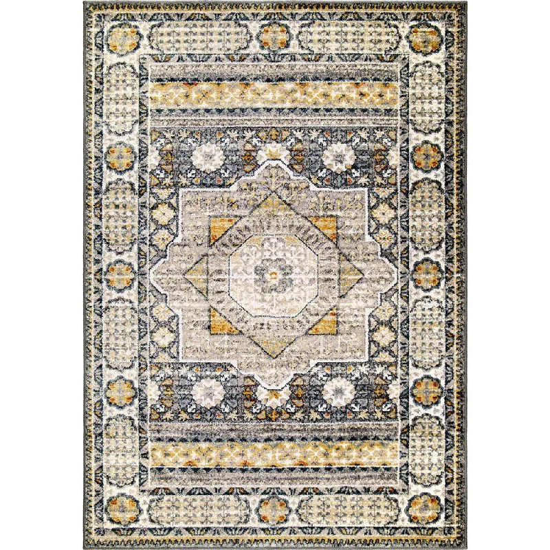 Imperial By Palmetto Living 9511 Lagos Distressed Grey Rugs