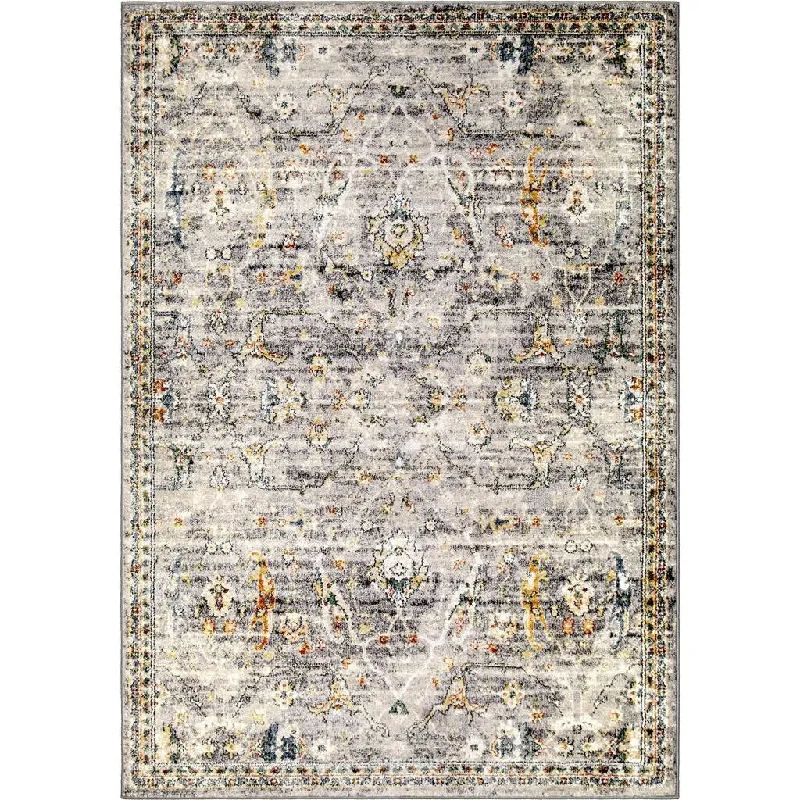 Imperial By Palmetto Living 9518 Ankara Field Distressed Grey Rugs