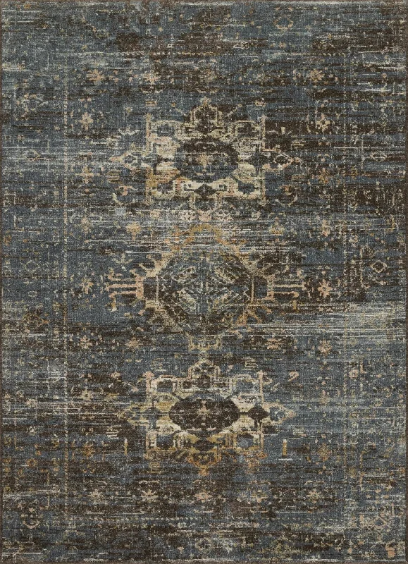 James by Magnolia Home JAE-02 Midnight/Sunset Rug