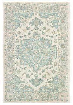 Modern Traditions 81288TUG Turquoise Grey Rug