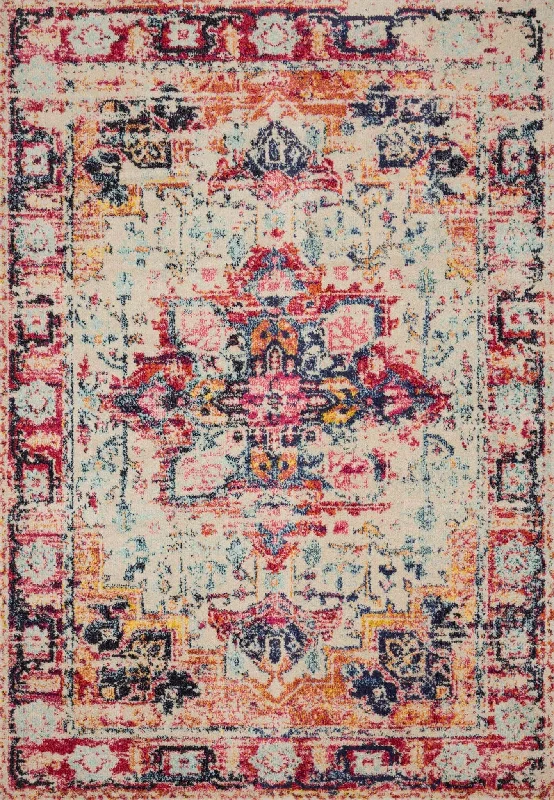 Nadia NN-02 Ivory/Fiesta Rug