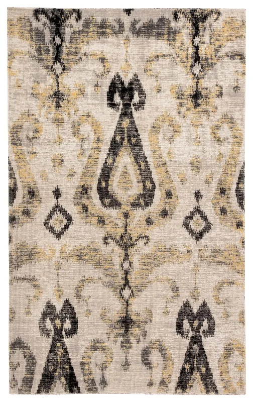 Polaris POL14 Gray/Yellow Rug