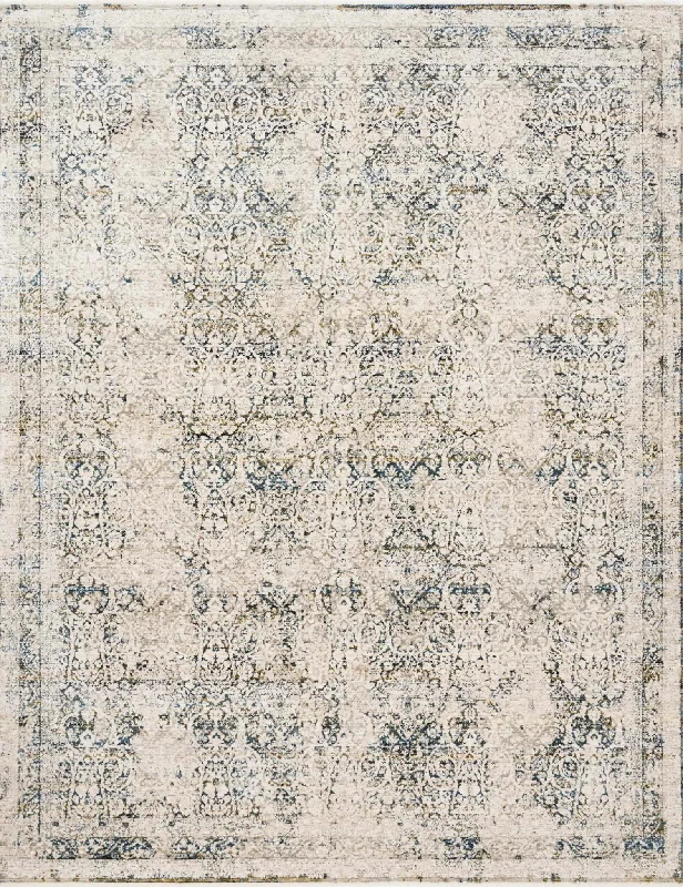 Theia THE-01 Natural/Ocean Rug