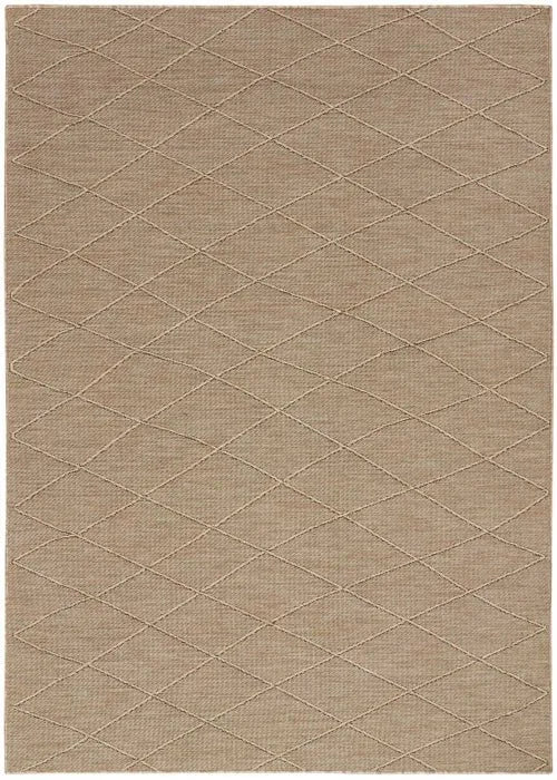 Washable Solution WSL01 Natural Rug