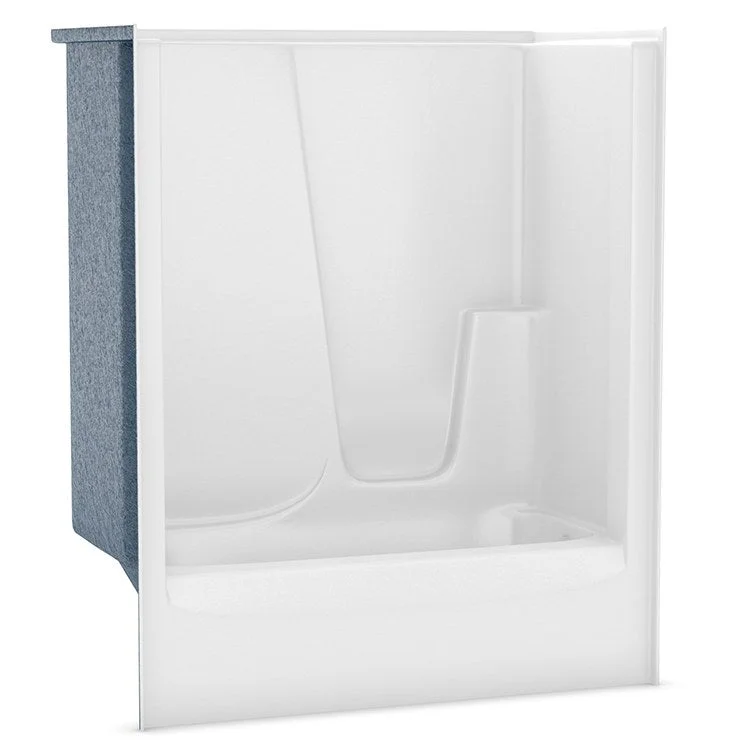 Tub and Shower Module 60 x 33 x 72 Inch AcrylX Right Hand White 1 Pieces