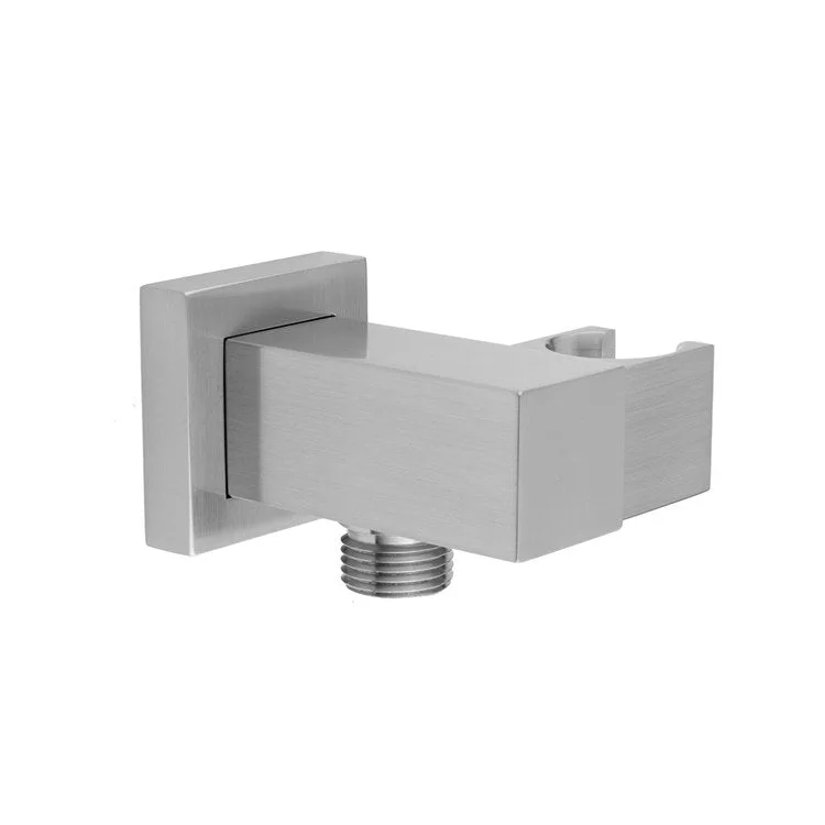 Supply Elbow Cubix Water with Adjustable Handshower Holder Polished Chrome Brass for Any Style Handshower