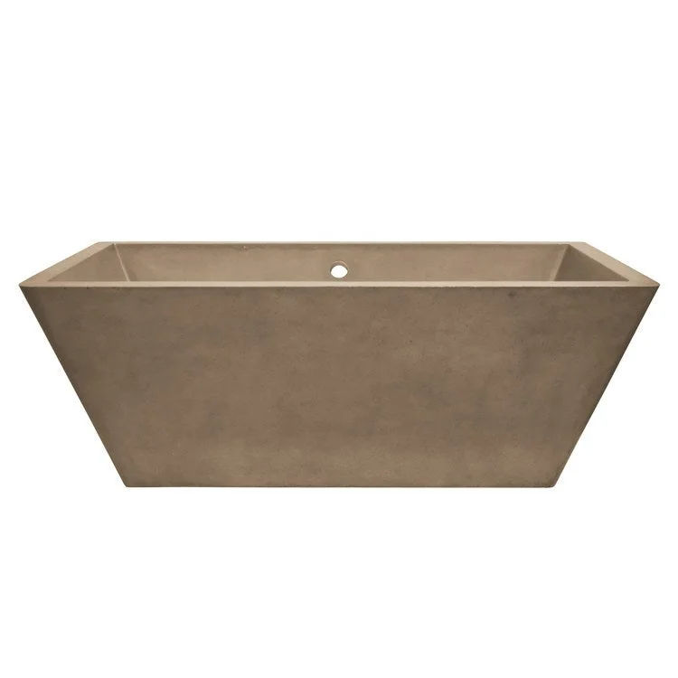 Mendocino 66" x 34" x 23" Freestanding Bathtub in Earth