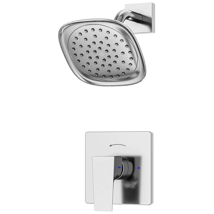 Shower Trim Verity HydroMersion Less Showerhead Polished Chrome ADA 2.0 Gallons per Minute