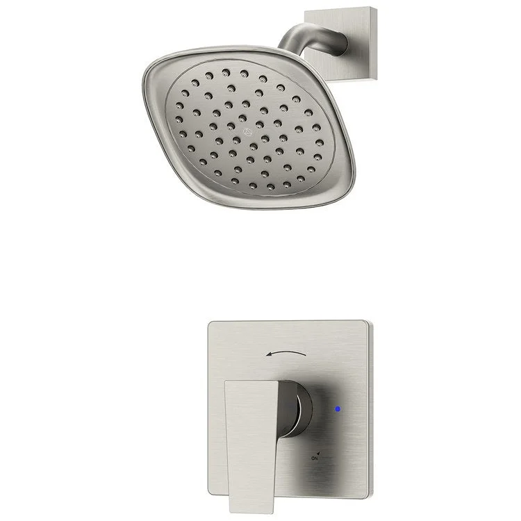 Shower Trim Verity HydroMersion Less Showerhead Satin Nickel ADA 2.0 Gallons per Minute