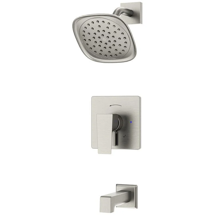 Tub and Shower Trim Verity HydroMersion Versaflex Less Showerhead 1 Lever Satin Nickel ADA 2.0 Gallons per Minute