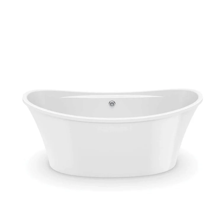 Freestanding Tub Ariosa 66 x 36 Inch Center White Oval