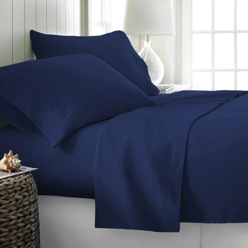 Rize Full Sheet Set - Navy