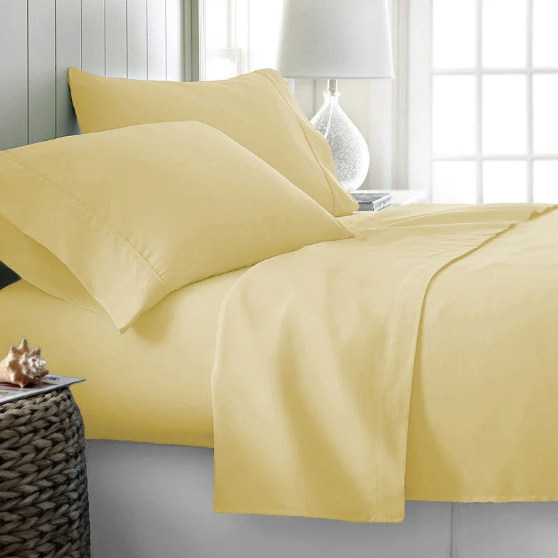 Rize King Sheet Set - Yellow