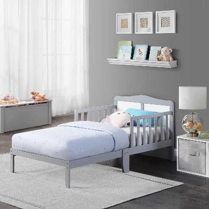 Birdie Toddler Bed Light Gray/White suitable for kids'bedroom