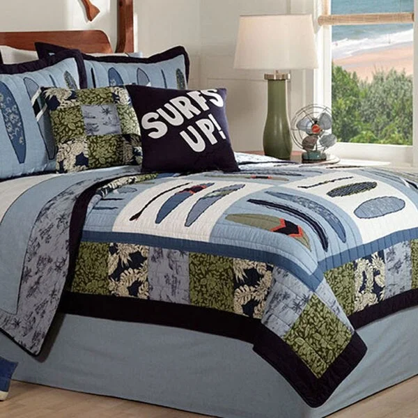 'Catch A Wave' 3-piece Quilt Set