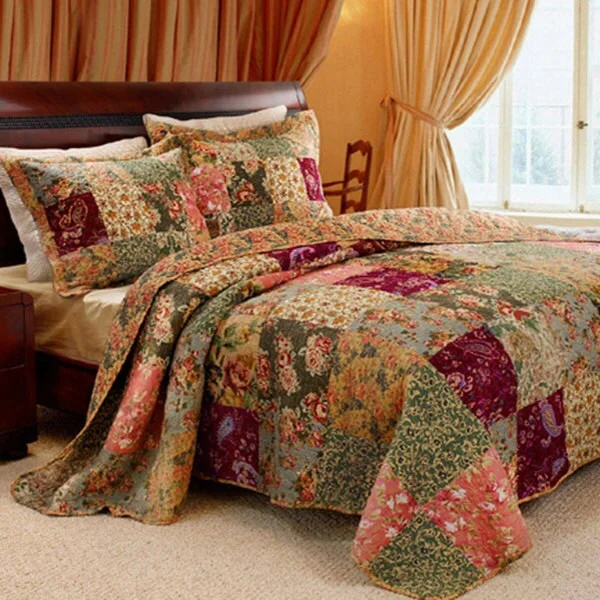 Greenland Home Fashions Antique Chic Twin-size 2-piece Bedspread Set