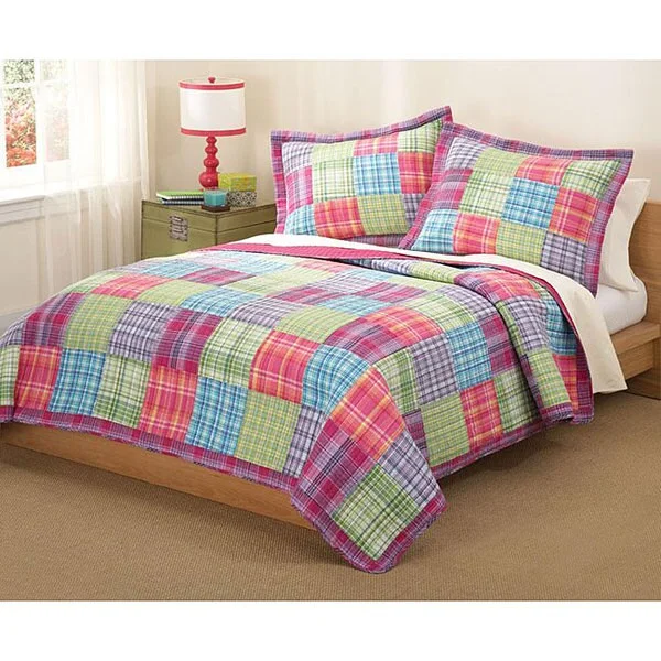 Kelsey Cotton 3-piece Quilt Set - Multi