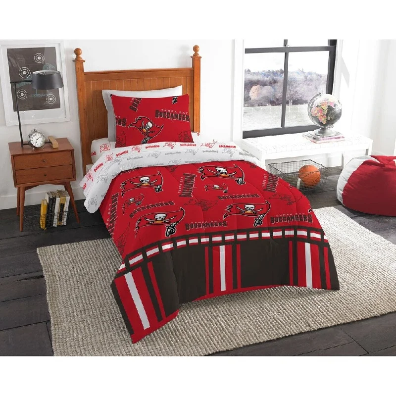 NFL 808 Tampa Bay Buccaneers Twin Bed In a Bag Set