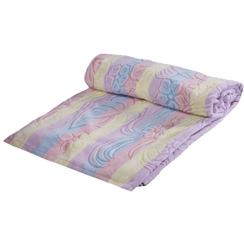 STP-Goods Sunrise Terry Bed Sheet (multicolor)