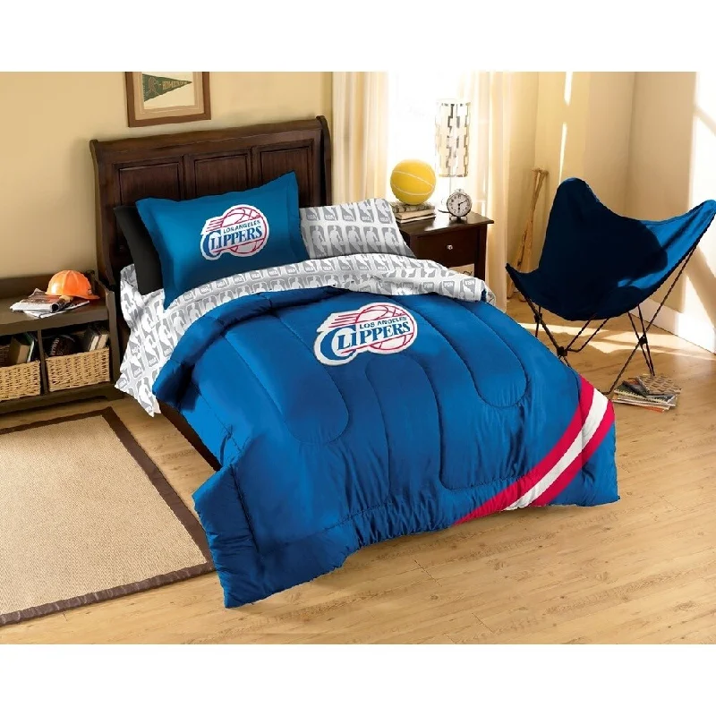 The Northwest Company NBA Los Angeles Clippers 7-piece Bed in a Bag Set