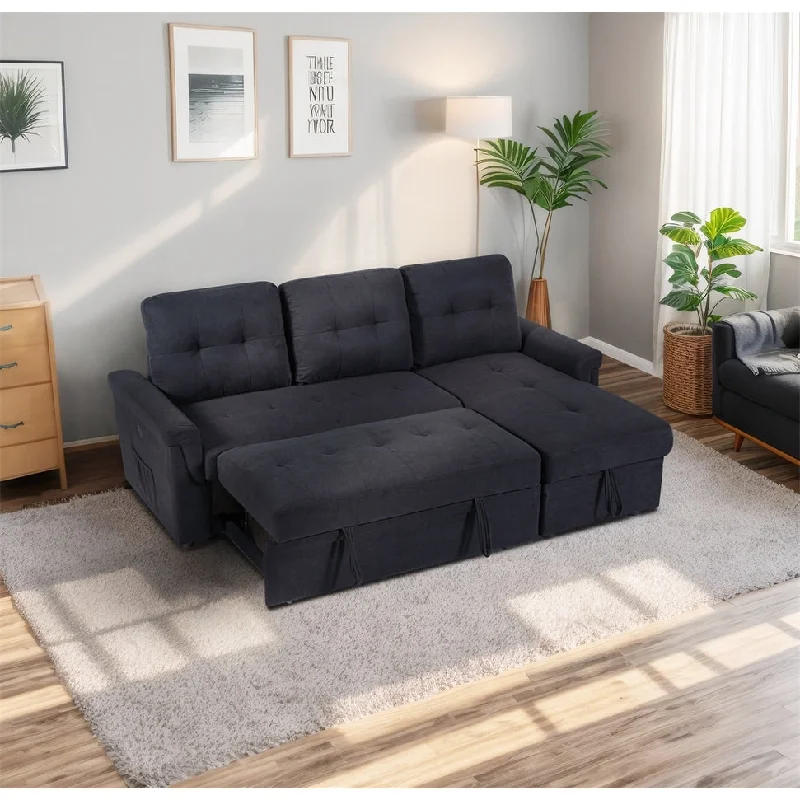 Variable Sofa Bed With Storage And Usb Charging Port 