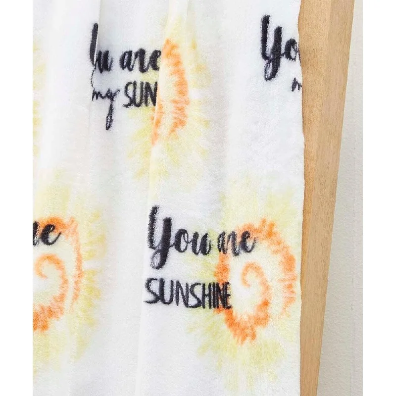 Décor&More Summertime Fun by Decor&More Extra Soft Throw Blanket (50 x 70) - My Sunshine, MySunshineThrow