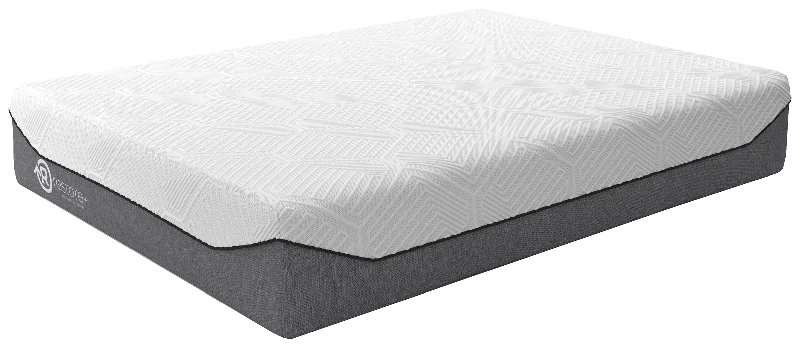 Realign 15 Plush M74631 White Queen Mattress